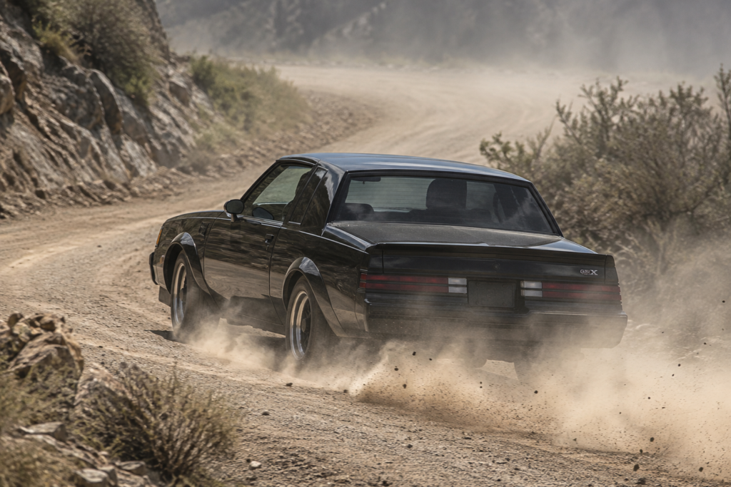Buick GNX in an editorial automotive setting.